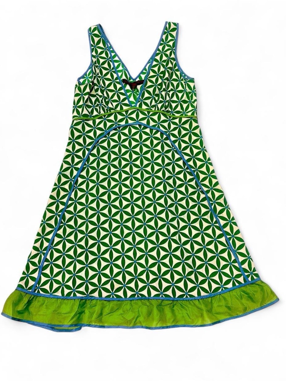 Common Thread Silk Summer Pattern Dress